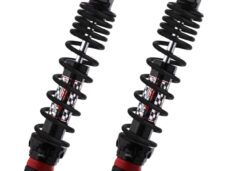 YSS Hybrid DTG shock absorber set 340mm black for Yamaha Majesty X-Max