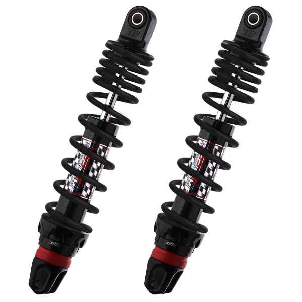 YSS Hybrid DTG schokbrekerset 340mm zwart voor Yamaha Majesty X-Max