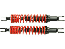 Kit d'amortisseurs YSS Hybrid DTG 415 mm rouge pour Yamaha Majesty 400