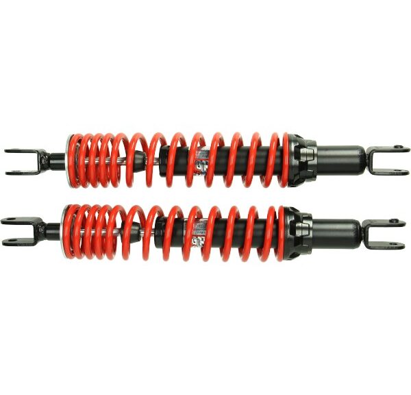 schokbrekerset yss hybrid DTG maxi scooter >2011 415mm rood majesty 400cc