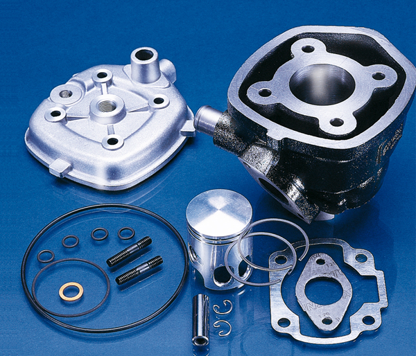 Cilinder Met Kop Polini 40mm Voor Yamaha Minarelli Horizontaal Lc