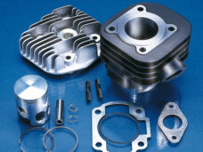 Cylinder With Head Polini 40mm Minarelli Hor Ac 166.0093
