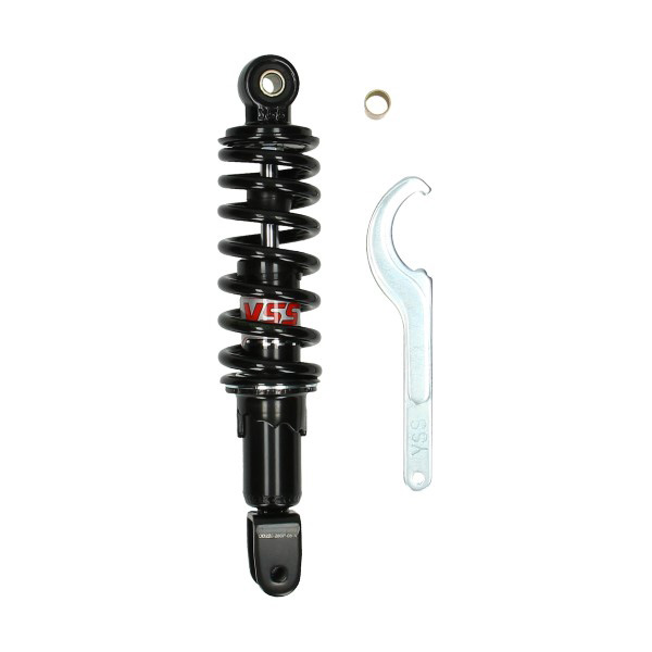 YSS Pro-X schokbreker 260mm zwart voor Kymco Peugeot Yamaha scooter