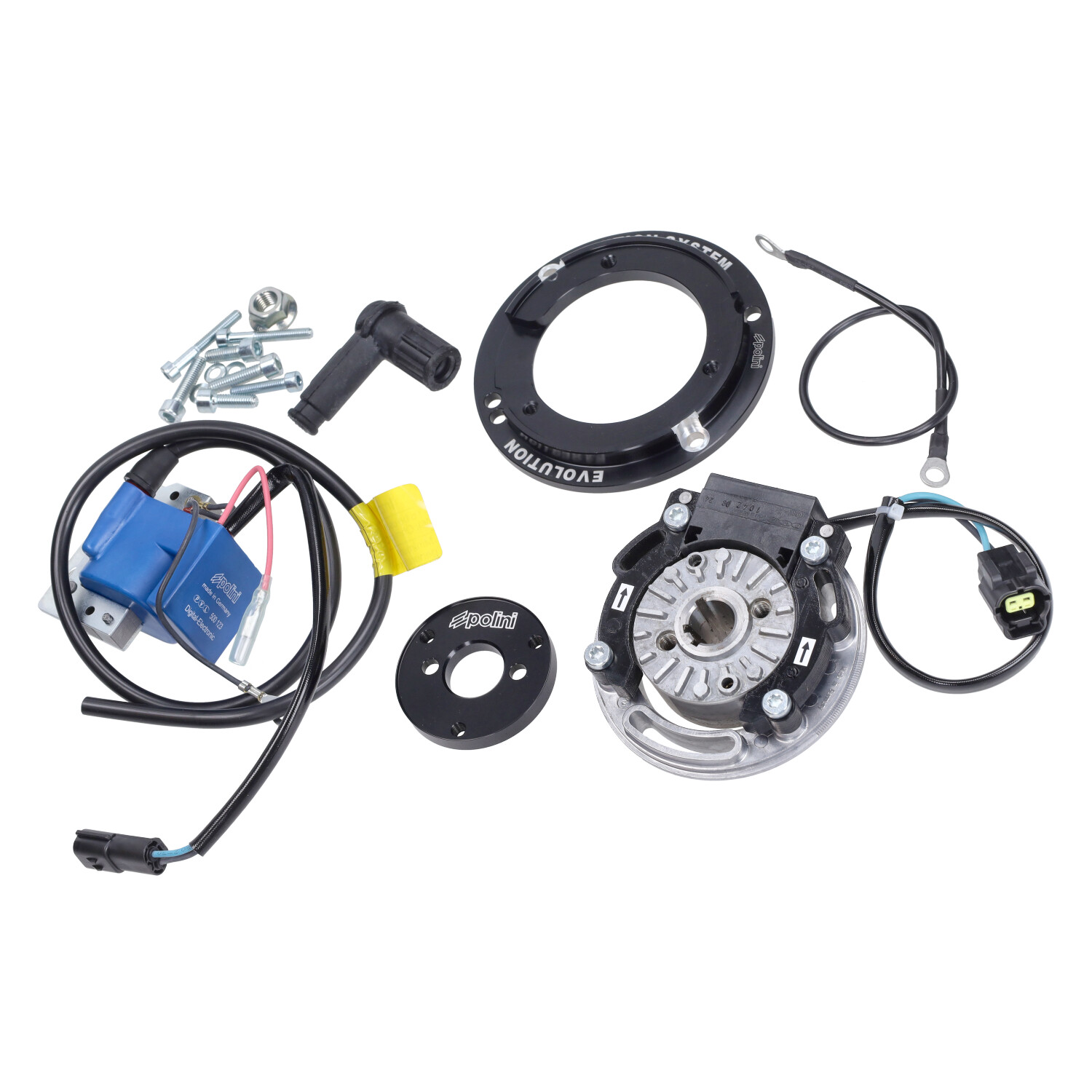 Polini PVL ontsteking met binnenrotor voor Minarelli horizontale motor