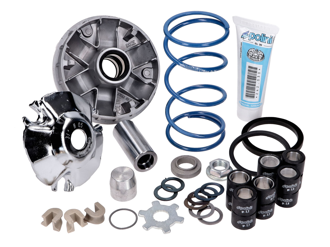 Variokit Polini Hi Speed D16 Voor Yamaha Minarelli Horizontaal - Afbeelding 2