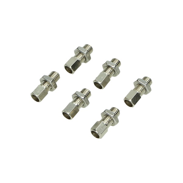 Stelbout M8x25mm zonder gleuf set van 6 stuks