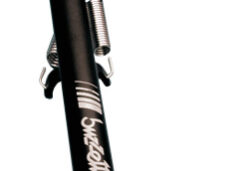 Suporte lateral preto RMS para Yamaha BWS e MBK Booster