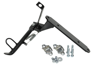 Zwarte zijstandaard voor Yamaha Neo's scooter 2007+