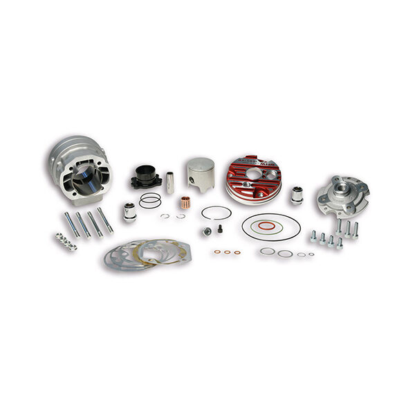 Cilinder met kop Malossi mhr testa rossa 52mm minarelli hor LC