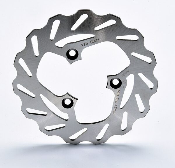 remschijf polini wave 3-gaats voor 190mm aprilia