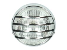DMP koplamp met rooster 145mm chroom voor Yamaha FS1
