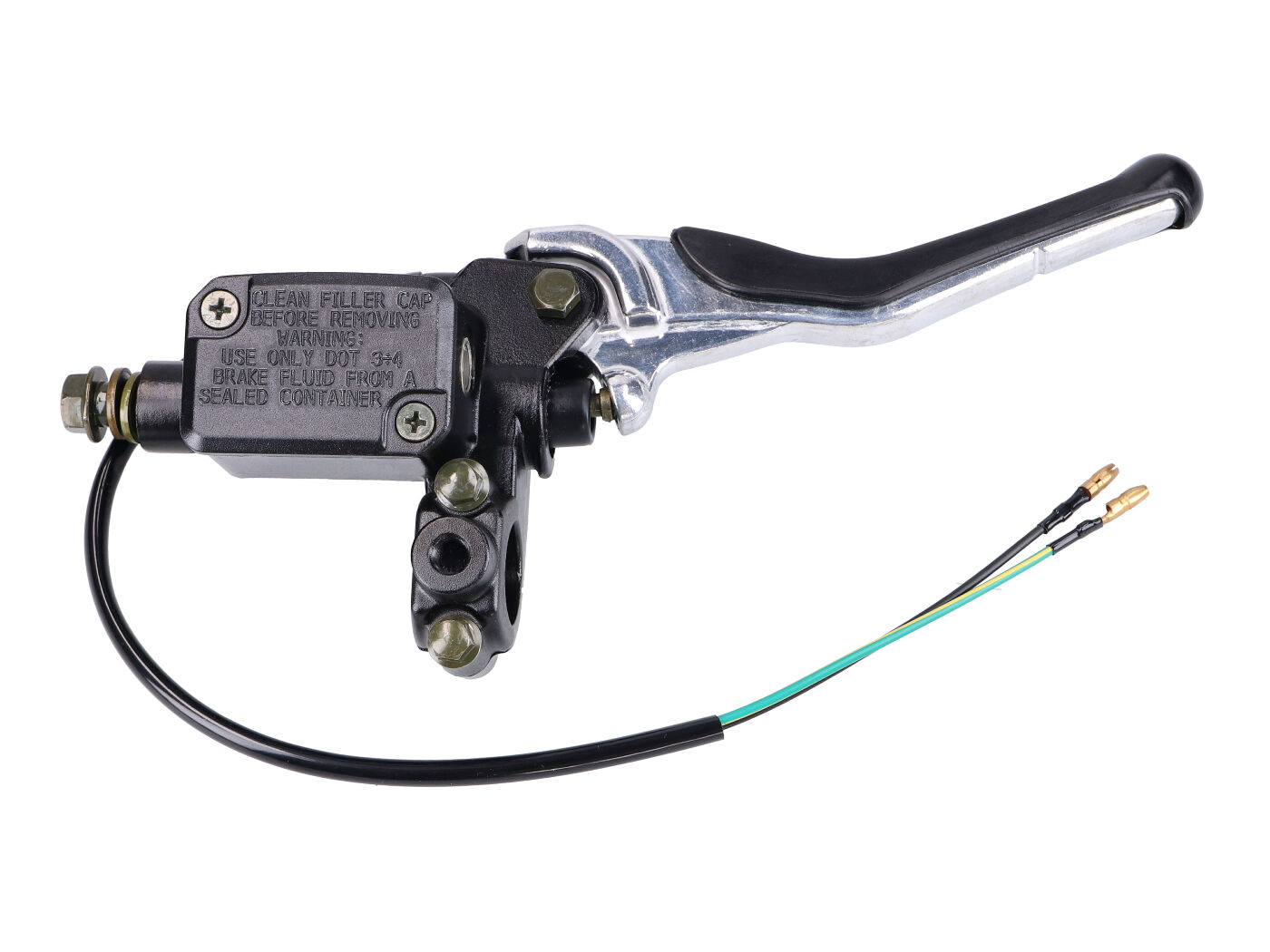Aluminium remhendel rechts A-kwaliteit voor Yamaha Aerox 2008