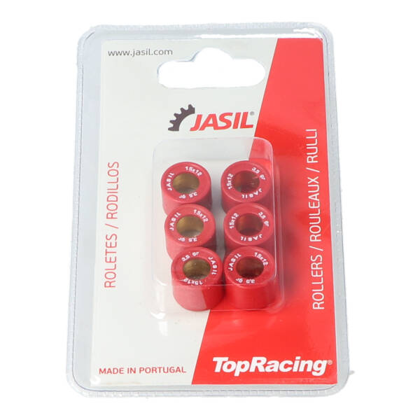 Jasil variorolset 3.0gr 15x12mm voor Yamaha Minarelli motor