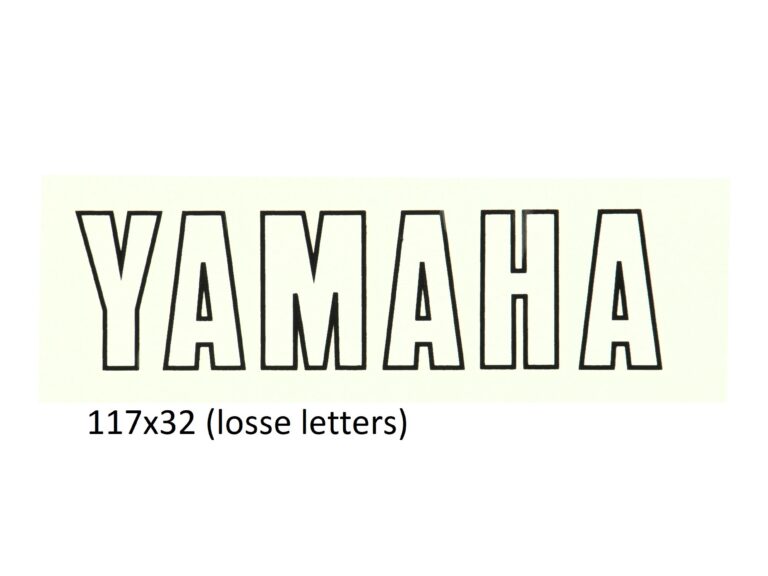 Sticker woord [ — geschikt voor Yamaha Aerox