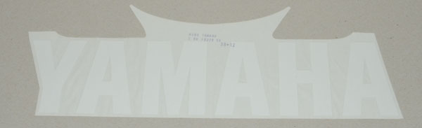 Sticker Yamaha origineel woord — geschikt voor Yamaha Onderspoiler