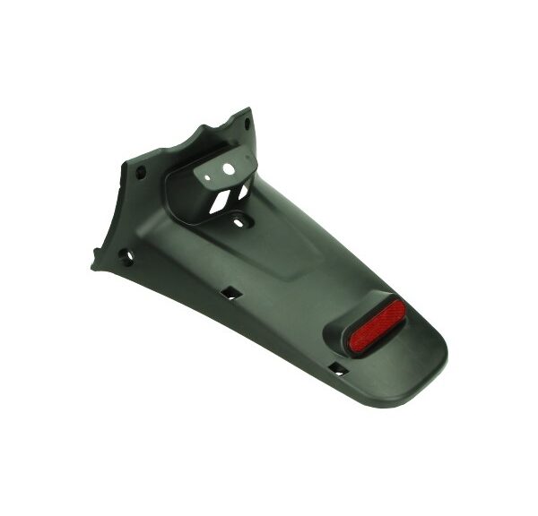 Achterspatbord zwart neo