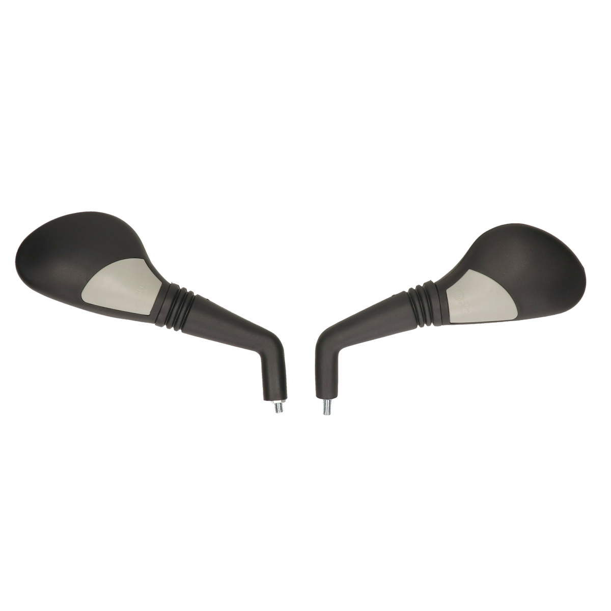 Spiegelset Dmp Zwart Voor Yamaha Aerox 2t / Mbk Nitro - Afbeelding 4