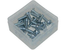 Set di 25 bulloni dadi di fissaggio M6x25mm per piastra di montaggio scooter