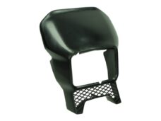 Zwarte koplampspoiler voor Yamaha DTR 125 enduro motor