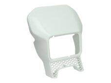 Witte koplampspoiler voor Yamaha DT 125 R enduro motor