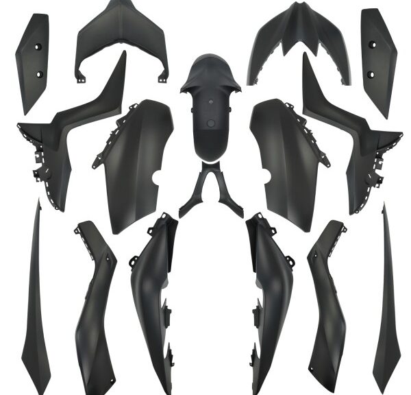 plaatwerkset DMP 2018-2020 Yamaha zwart mat 13-delig Xmax 300