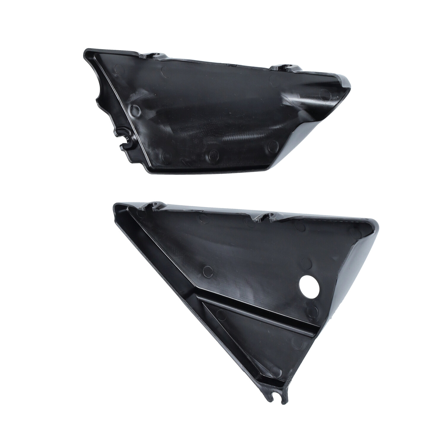 Zijschermset Zwart Voor Yamaha Dt-mx - Afbeelding 3