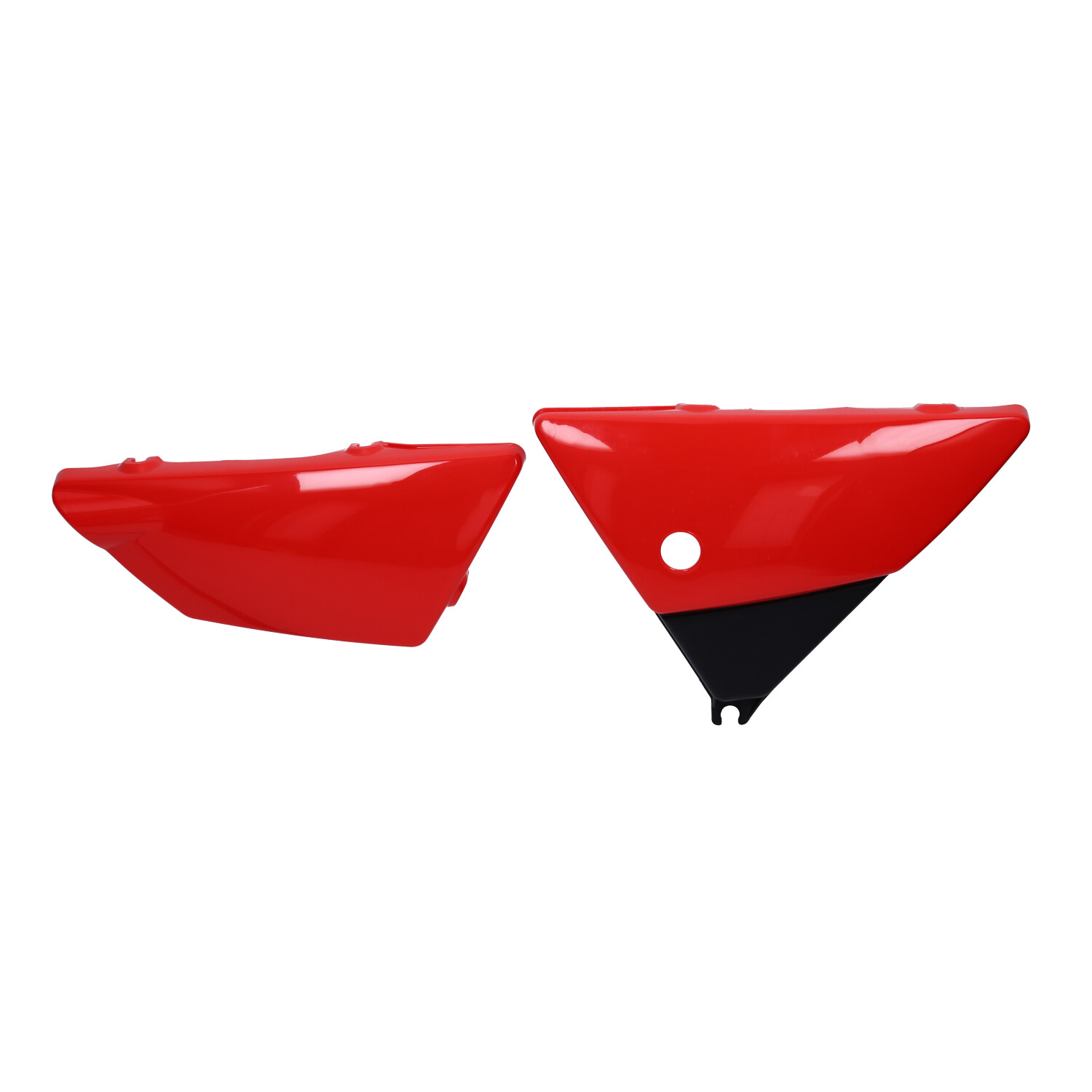 Zijschermset Rood Voor Yamaha Dt-mx - Afbeelding 2