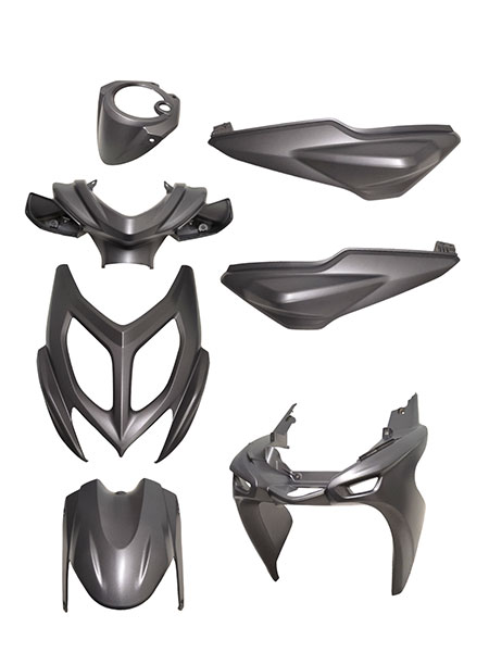 Plaatwerkset antraciet voor Yamaha Aerox 2013 scooter