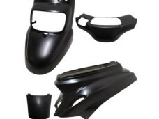 Kit de carroceria preto fosco de 4 peças Yamaha BW's MBK Booster