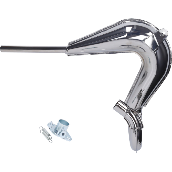 Jamarcol chroom uitlaat voor Yamaha DT50LC en Malaguti XSM