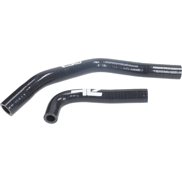 Radiateurslang set zwart 2-delig voor Yamaha DT 125 R