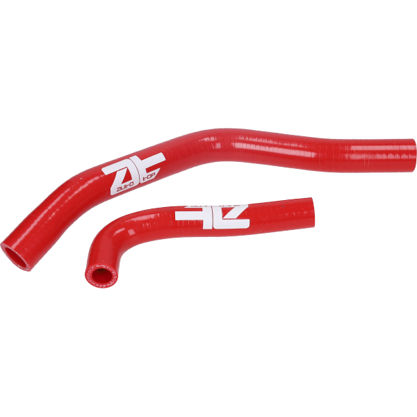 Rode radiateurslang set 2-delig voor Yamaha DTR 125