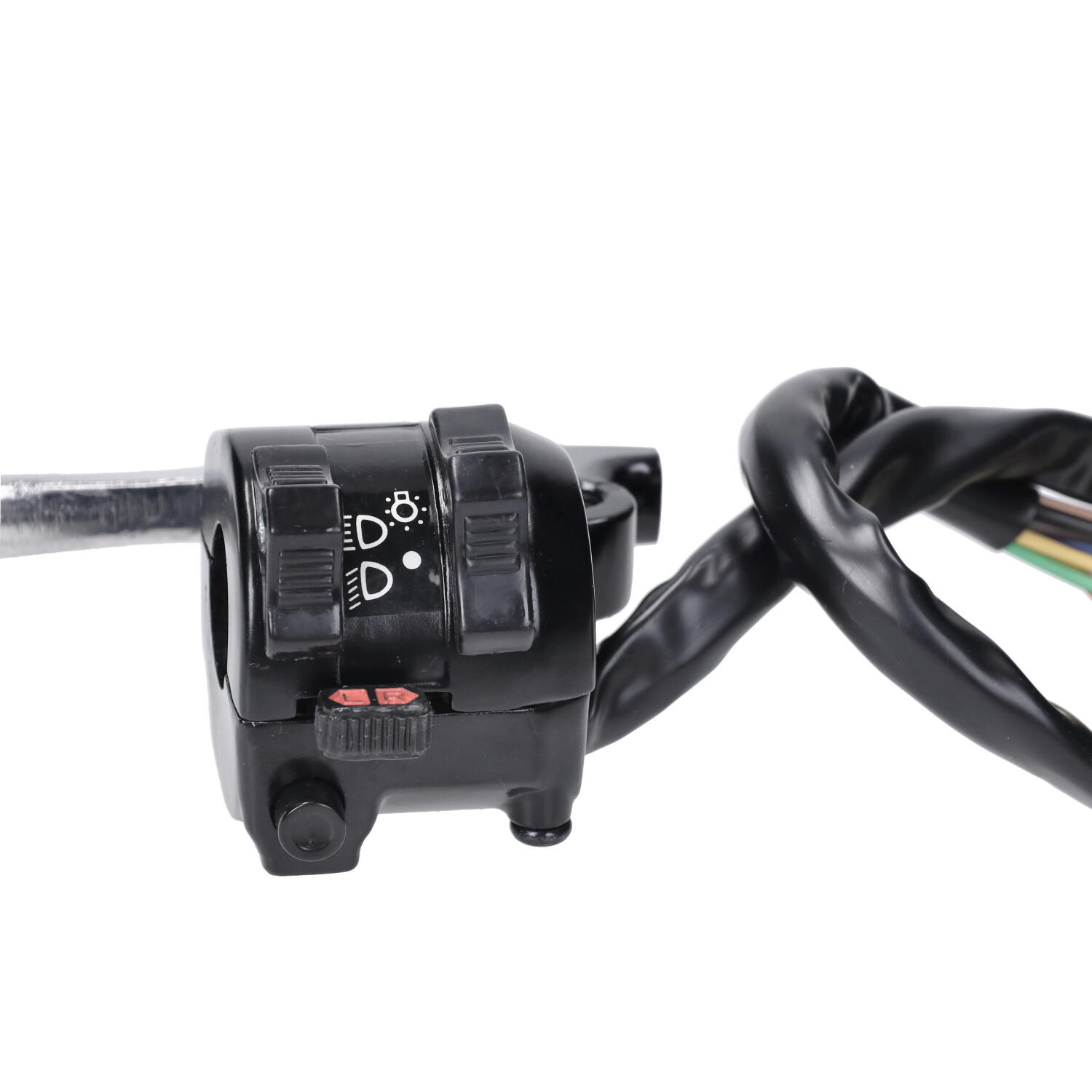 Koppelingshendel Links Zwart Voor Yamaha Dt/mx - Afbeelding 4