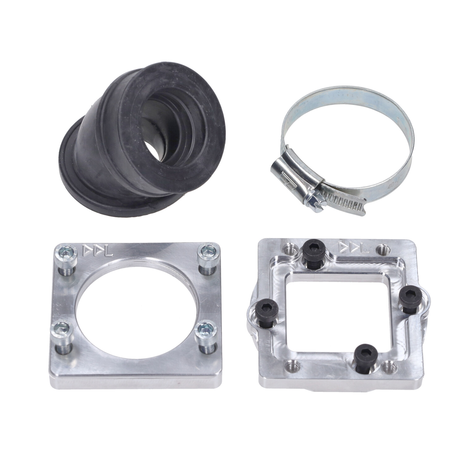 Spruitstuk Ddl Set Pwk Carburateur Cnc 28mm Voor Yamaha Minarelli Horizontaal - Afbeelding 3