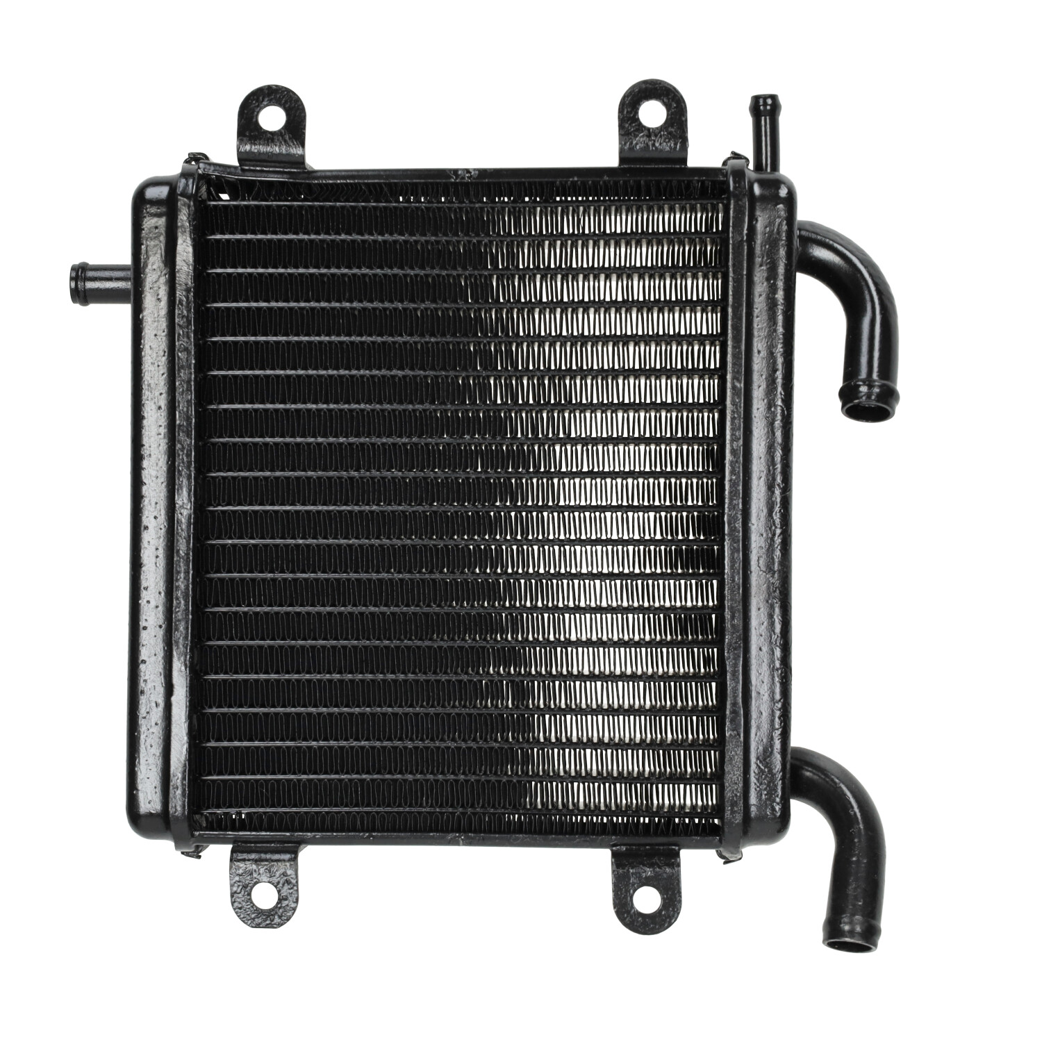 Radiateur Dmp Aluminium 2t Voor Yamaha Aerox Zwart - Afbeelding 2