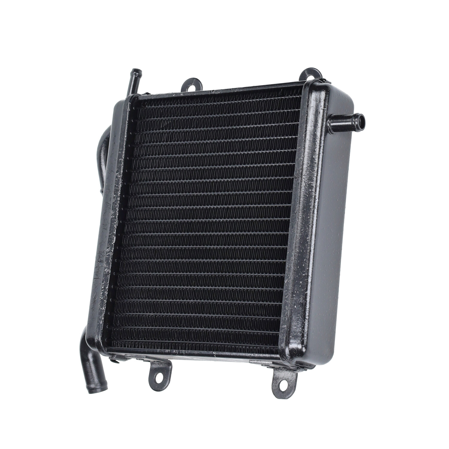 Radiateur Dmp Aluminium 2t Voor Yamaha Aerox Zwart - Afbeelding 4