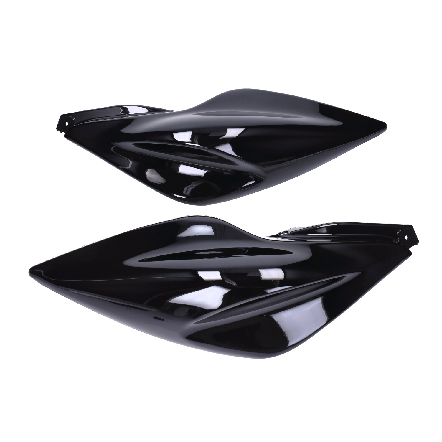 Zijschermset glans zwart voor Yamaha Aerox 1998-2012