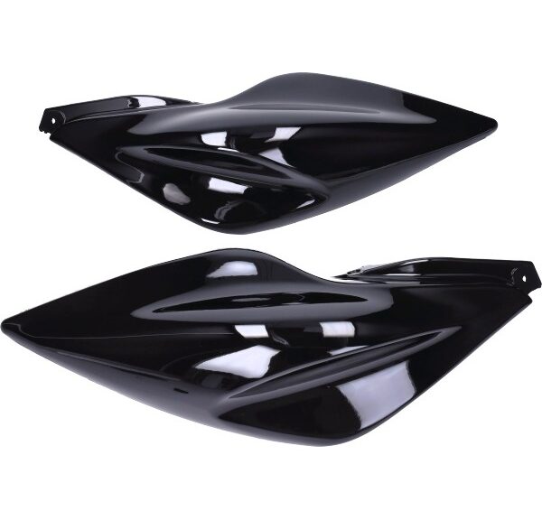 zijschermset Yamaha 1998-2012 glans zwart aerox