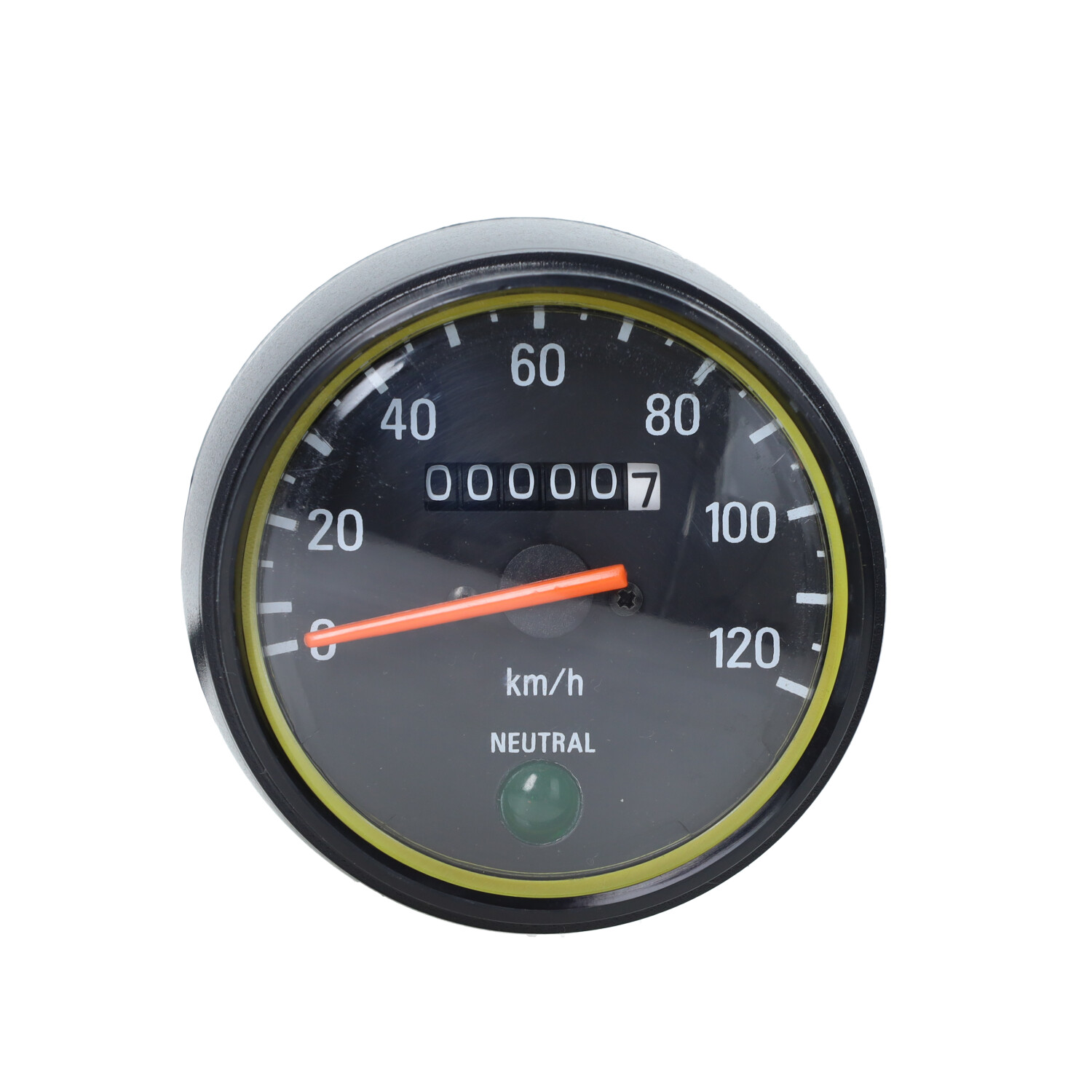 Kilometerteller Origineel Model 120 Km/u Voor Yamaha Fs1 Zwart - Afbeelding 3