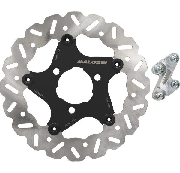 remschijf malossi 3-gaats + adapter Whoop disc voor 250mm aerox 6219288