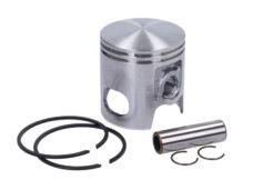 Malossi piston 47mm pin 12 for Yamaha Aerox and Minarelli 2T scooters