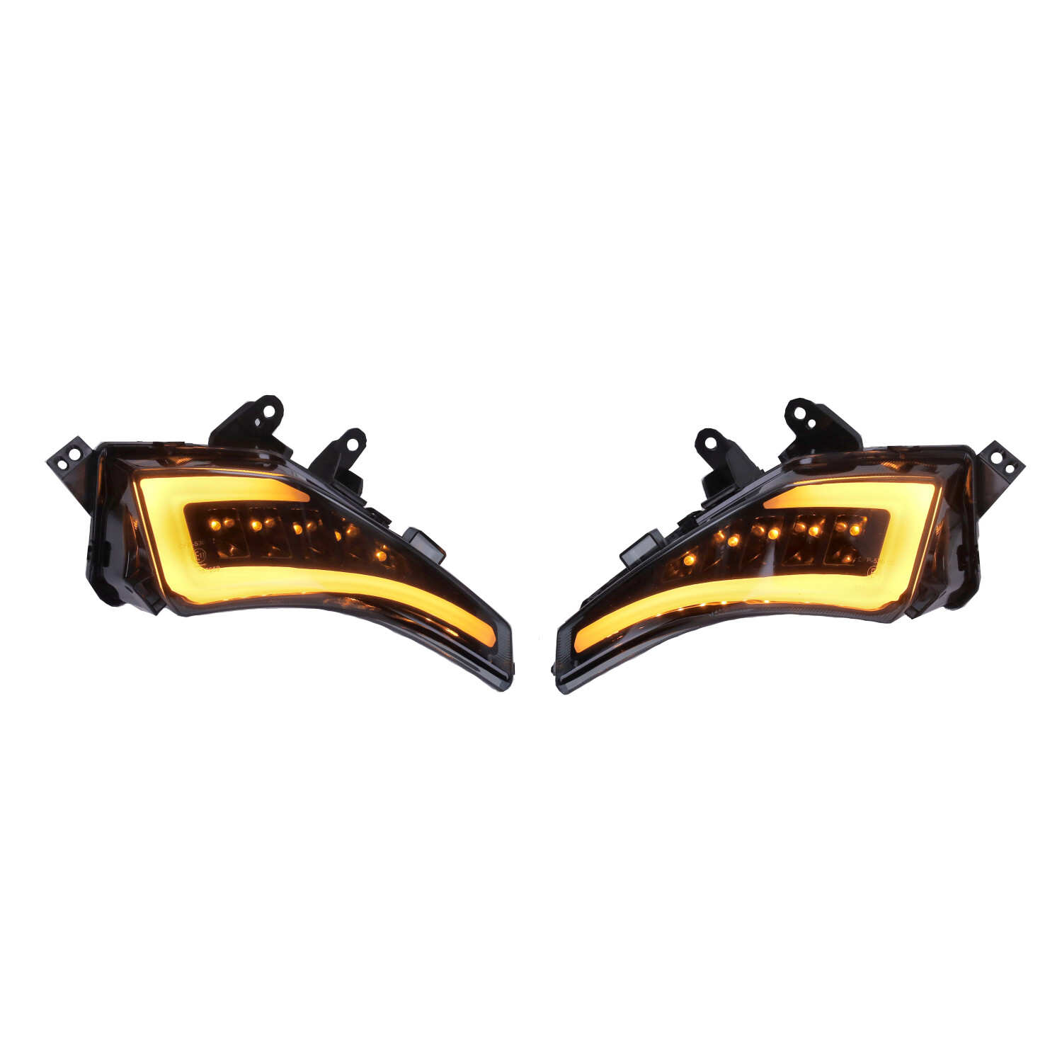 Knipperlichtset Smoke Voor Yamaha T-max 530 2012-2016 - Afbeelding 5