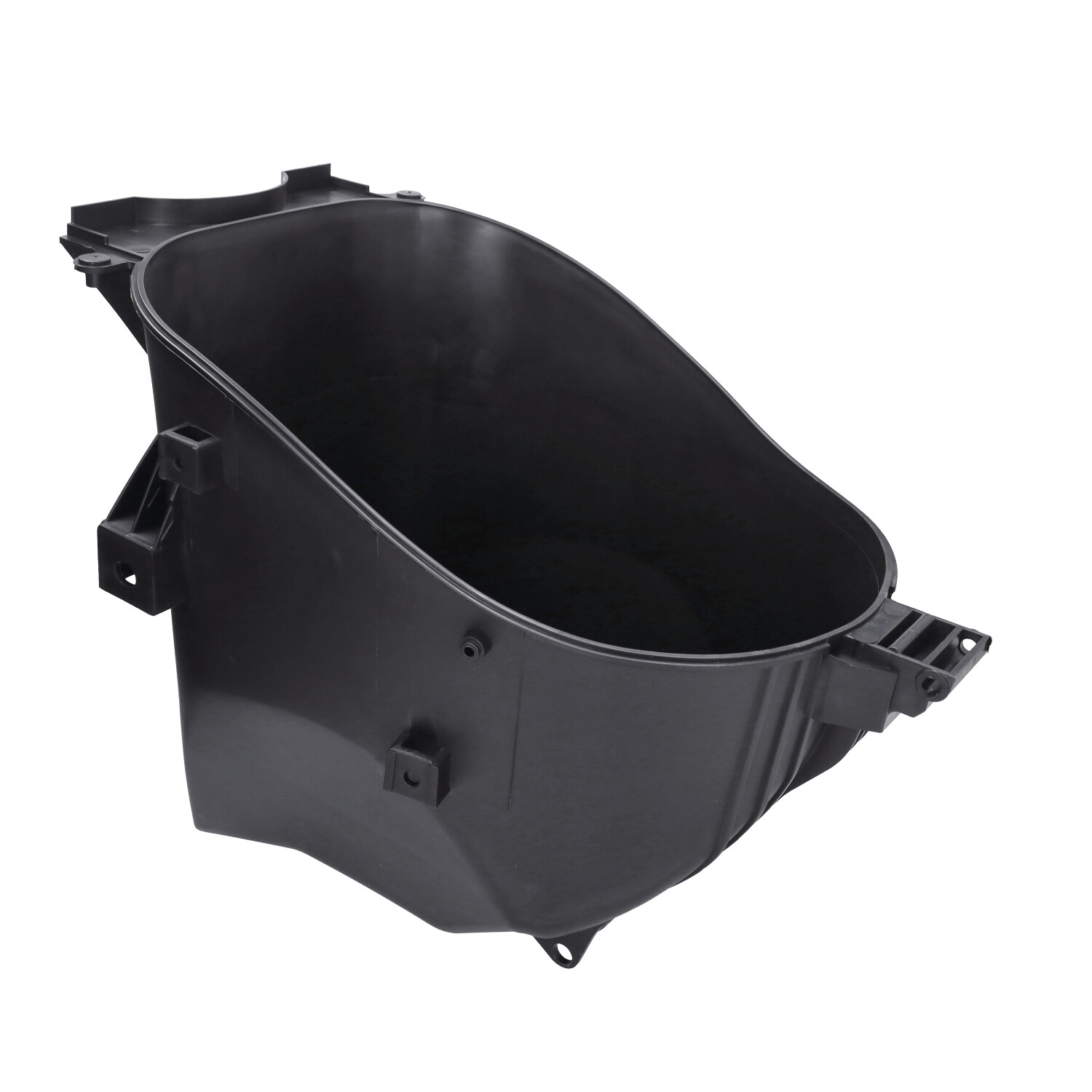 Zwarte helmbak voor Yamaha Neo's en MBK Ovetto 1999-2006
