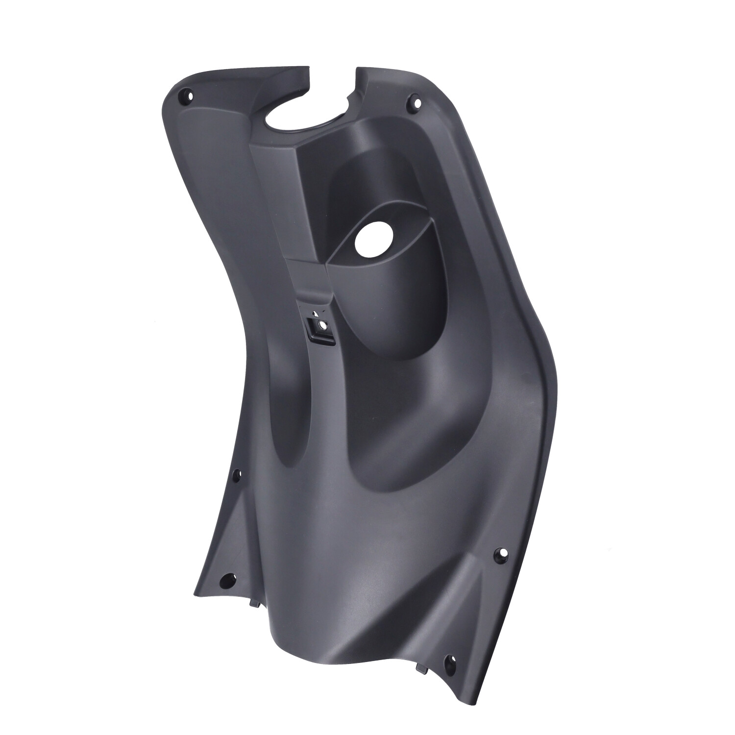 Zwart beenschild Yamaha Neo's Ovetto Minarelli horizontaal 1997-2007