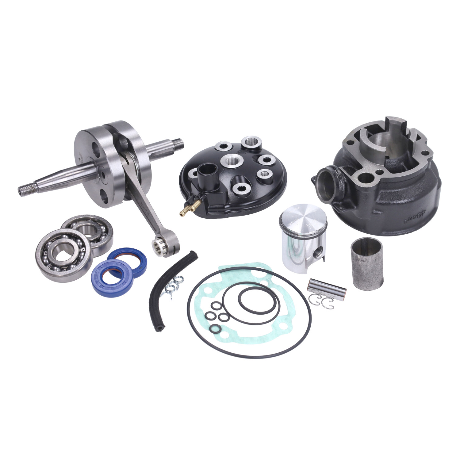 Polini tuningset 40.3mm zuiger cilinder Minarelli AM6 2-takt