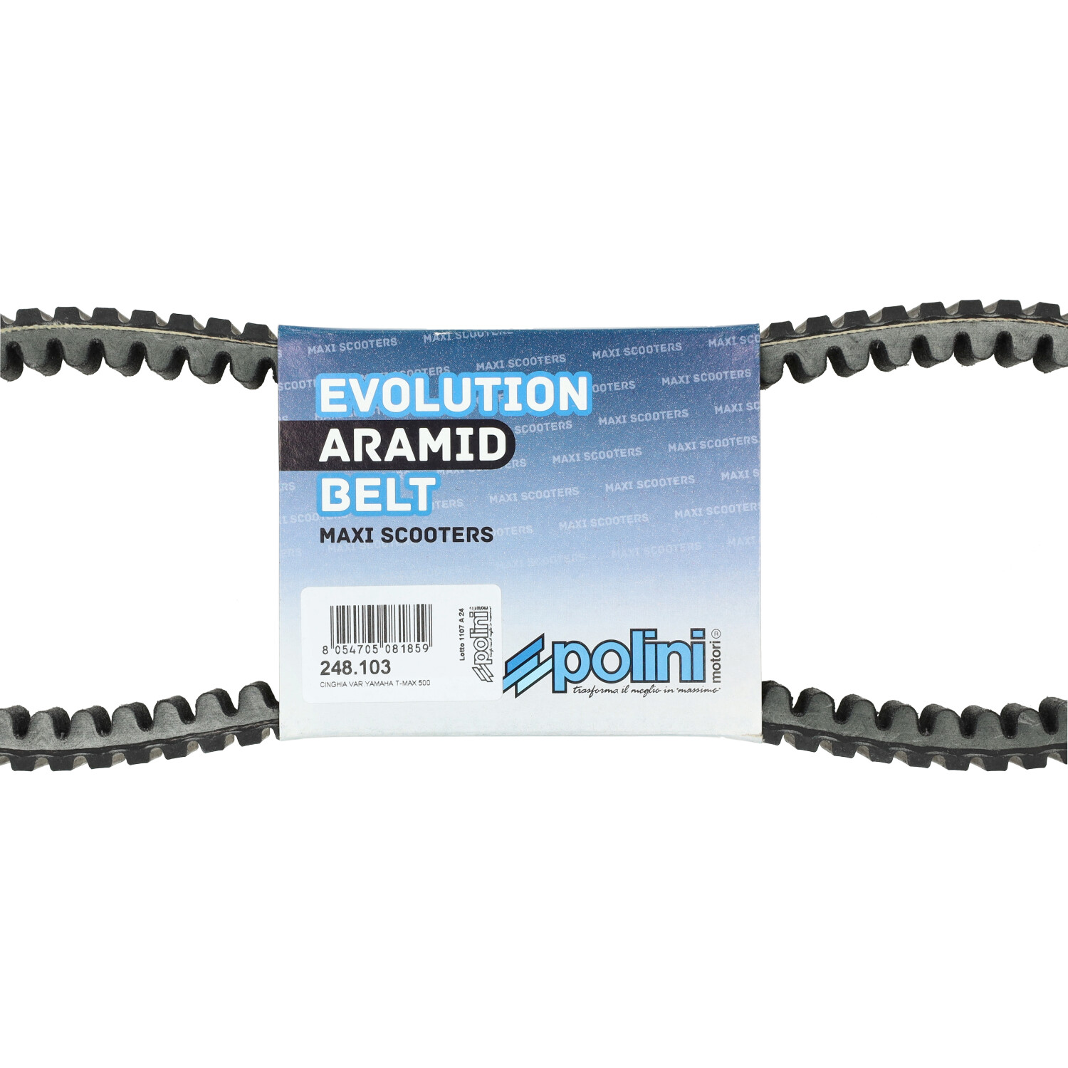 V-snaar Polini Kevlar 890x30 Voor Yamaha T-max 500 - Afbeelding 2