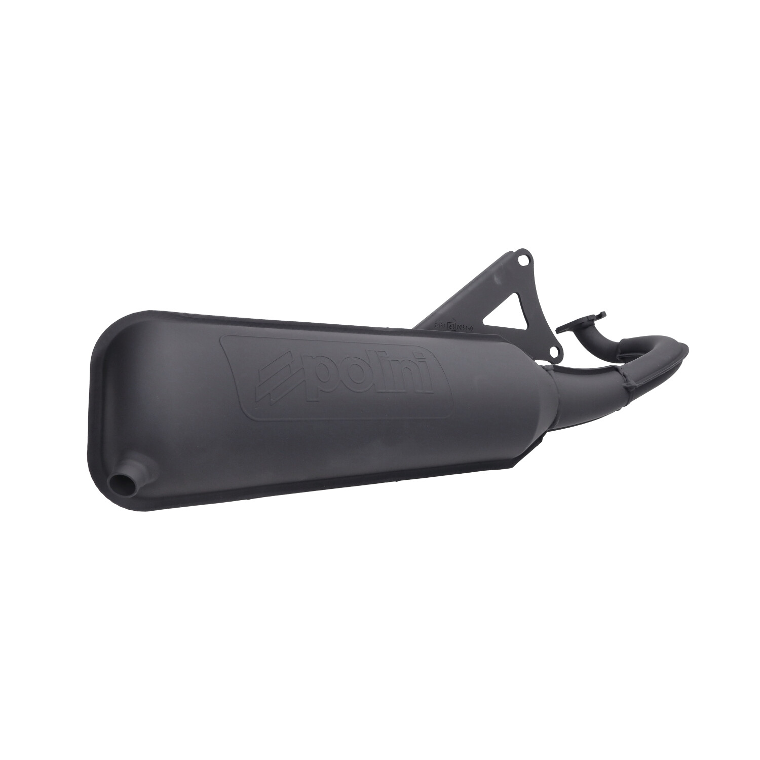 Uitlaat Polini Standaard 2t Zwart Voor Yamaha Minarelli Horizontaal - Afbeelding 5