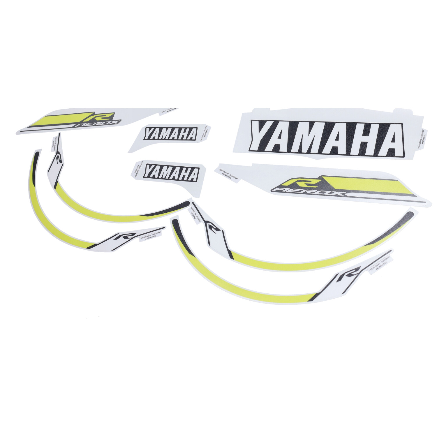 Yamaha Aerox 4t Originele Stickerset 1gbf17aa1000 - Afbeelding 2