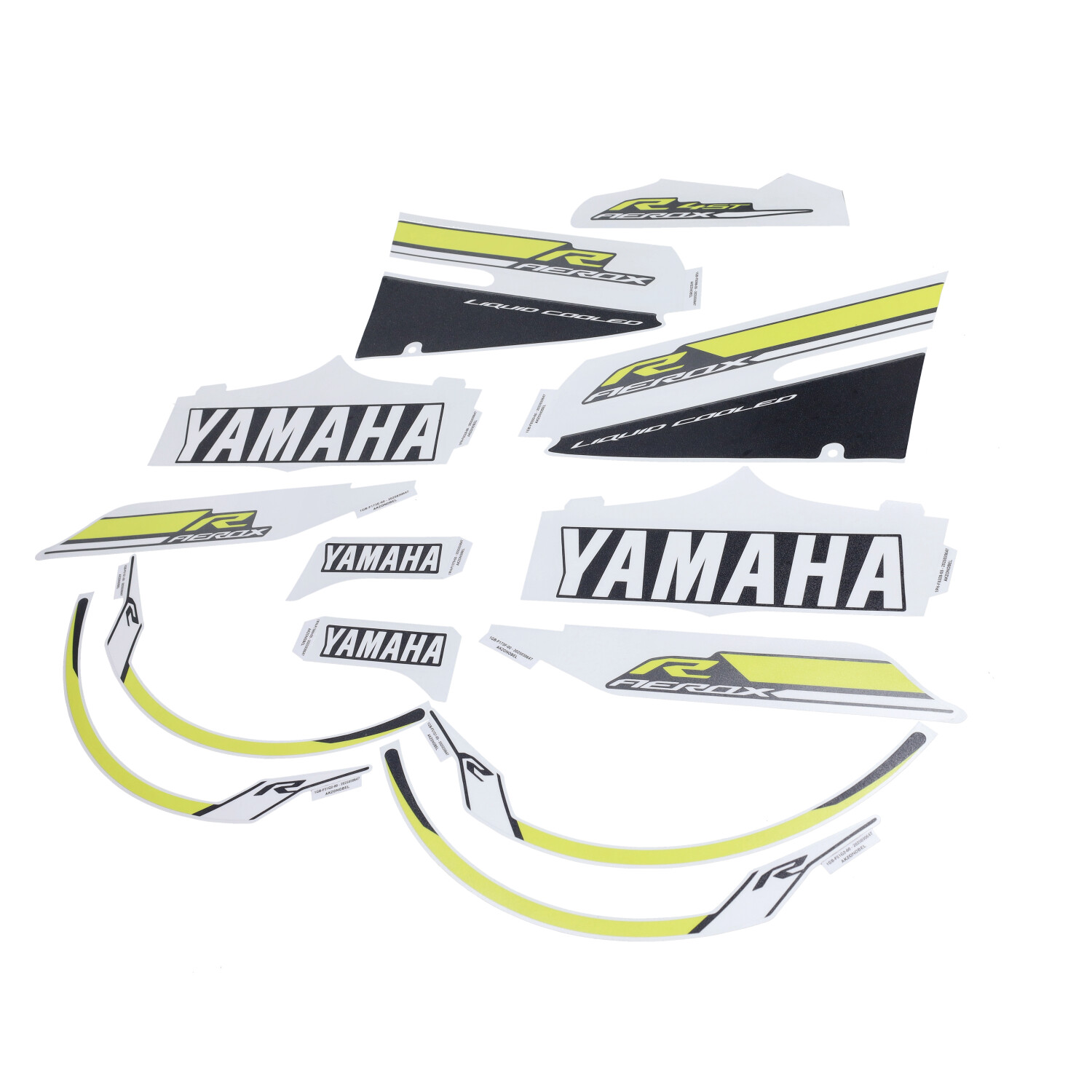 Yamaha Aerox 4t Originele Stickerset 1gbf17aa1000 - Afbeelding 4