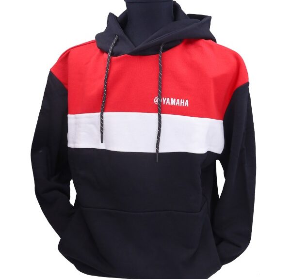 hoodie Yamaha origineel L zwart/rood/wit b25rv111c10l